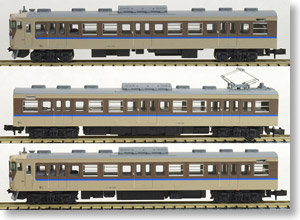 Series 115-1000 Okayama Renewaled Color (3-Car Set)  (Model Train)