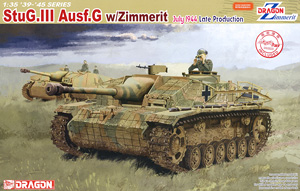 StuG.III Ausf.G w/Zimmerit July 1944 Late Production (Plastic model)