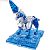 Plamonster 02 Blue Unicorn (Character Toy) Item picture1