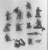 アメリカ海兵隊・硫黄島1944-45・15ポーズ45体 (AP027) (プラモデル) 商品画像1