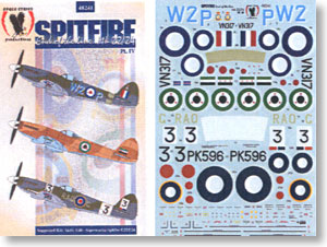 Decal for Spitfire F.22/24 End of the Line Part 4 (Decal)