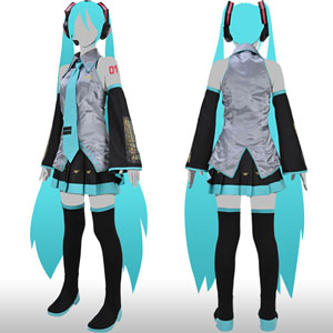 Trantrip Hatsune Miku Costume Set Ladies S (Anime Toy)