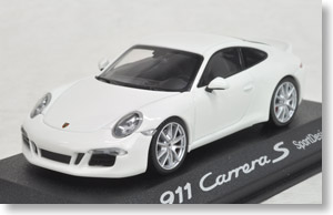 911 (991) Carrera S Sport Design (ホワイト) (ミニカー)