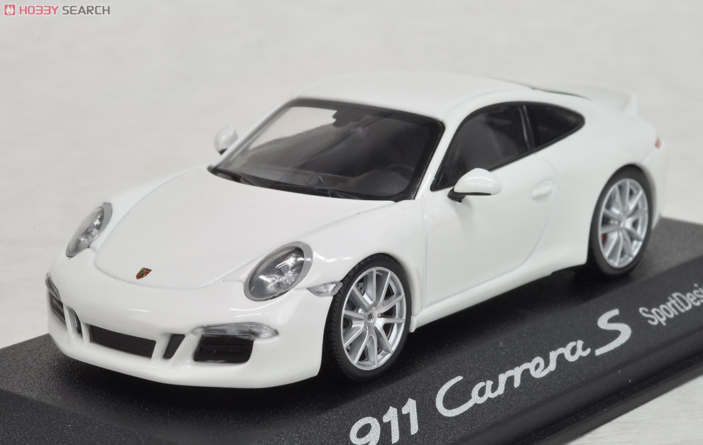 911 (991) Carrera S Sport Design (ホワイト) (ミニカー) 商品画像1