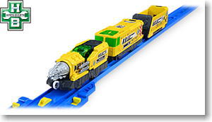 Hyper Builder `Builder Liner` (3-Car Set) (Plarail)