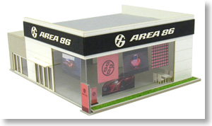 [みにちゅあーと] なつかしのジオラマシリーズ AREA86 (組み立てキット) (鉄道模型)