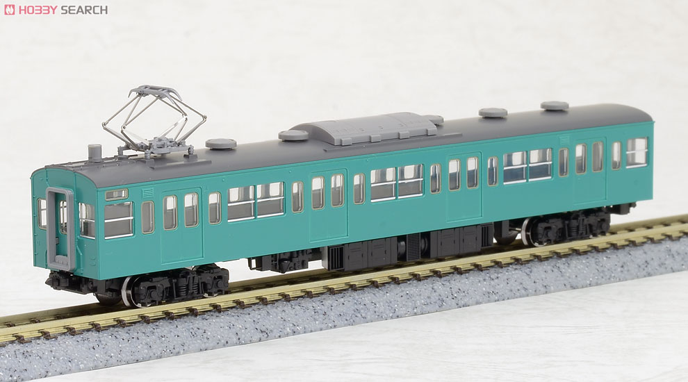 J.N.R. Commuter Train Series 103 (Air Conditioned Original Style / Emerald Green) (Add-on 2-Car Set) (Model Train) Item picture3