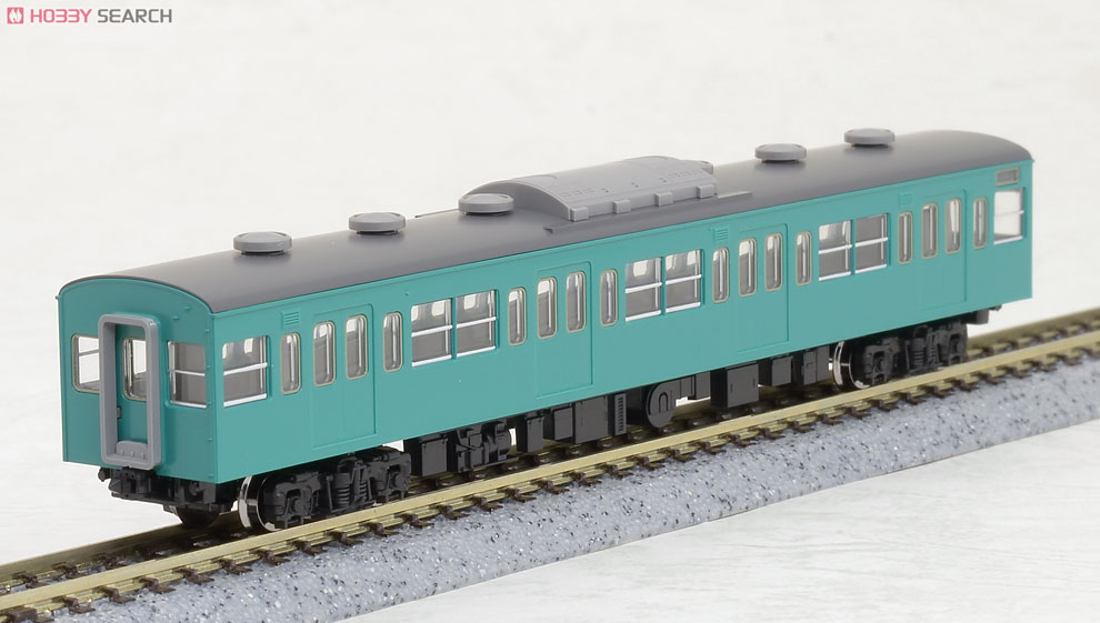 国鉄 103系 通勤電車 (初期型冷改車・エメラルドグリーン) (増結・2両セット) (鉄道模型) 商品画像5