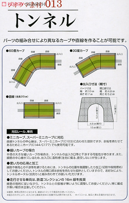 ジオラマ素材 013 トンネル (鉄道模型) 商品画像4
