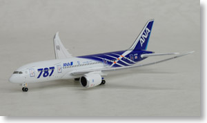 1/500 787-8 JA801A 787特別塗装機 空中姿勢 (完成品飛行機)
