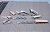 1/400 747SR-100 JA8157 ラストフライト 2006 ドアオープン ANA 地上支援車輛17点セット(青) (完成品飛行機) その他の画像2