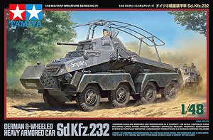 German 8wheels Armored Car Sd.Kfz.232 (Plastic model)