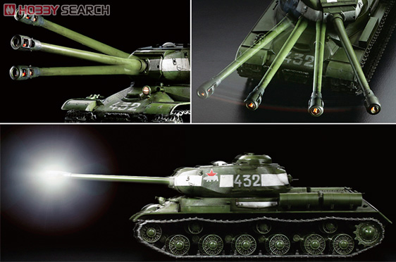 RCタンク ソビエト重戦車 JS-2 1944年型 ChKZ フルオペレーションセット (ラジコン) 商品画像1