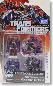 TG16 トランスフォーマージェネレーションズ ディセプティコンデータディスクセット (完成品)