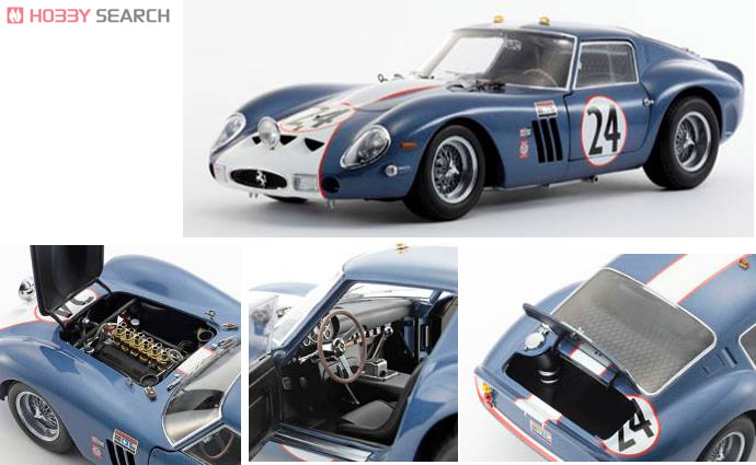 フェラーリ 250 GTO No24 (ライトブルー) (ミニカー) 商品画像1