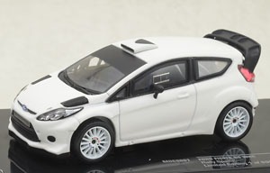 フォード・フィエスタ RS WRCラリー仕様 (ターマック ホイール＆タイヤ) ホワイト (ミニカー)