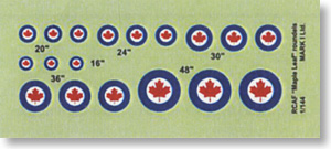 カナダ空軍 国籍マーク （デカール）