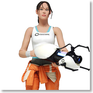 PORTAL 7 inch Action Figure Chell & Aperture Science Handheld Portal Device (with Light Up) (Completed)