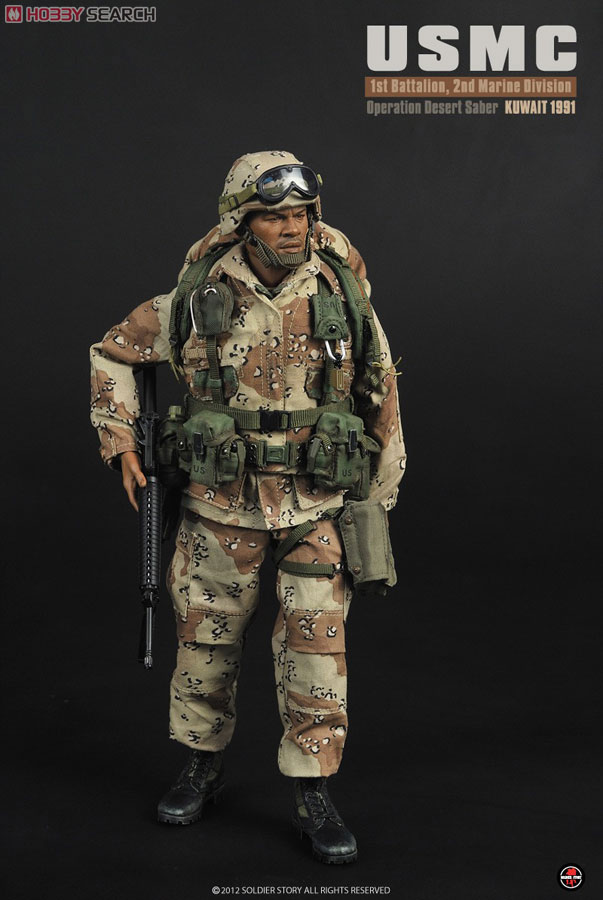 ソルジャー・ストーリー 1/6 アメリカ海兵隊 第1大隊 第2海兵師団 湾岸戦争 (「砂漠の剣」作戦 1991年) (ドール) 商品画像14