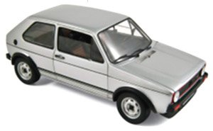 VW ゴルフ GTI 1976 シルバー (ミニカー)