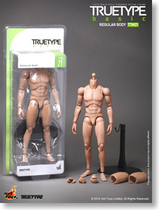 Hot Toys TrueType - 1/6 Scale Action Figure Body: Basic - Caucasian Male (Regular Body Version) (Fashion Doll)
