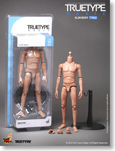 Hot Toys TrueType - 1/6 Scale Action Figure Body: Basic - Caucasian Male (Slim Body Version) (Fashion Doll)