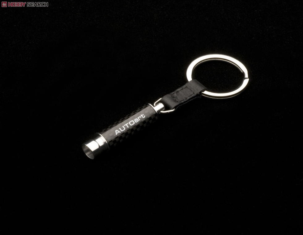Carbon Exhaust Flashlight key chain Item picture5