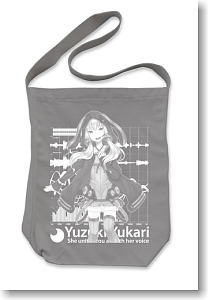 Yuzuki Yukari Shoulder Tote Bag Medium Gray (Anime Toy)