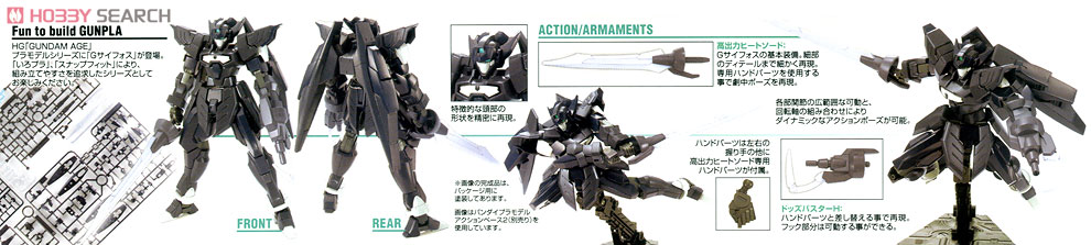 BMS-005 Gサイフォス (HG) (ガンプラ) 商品画像8