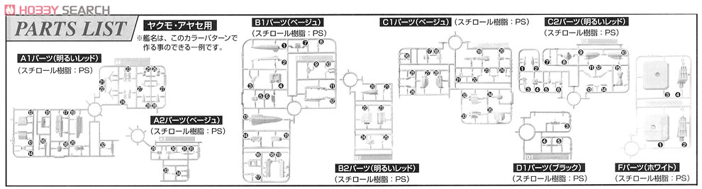 国連宇宙海軍 連合宇宙艦隊セット2 (1/1000) (プラモデル) 設計図10
