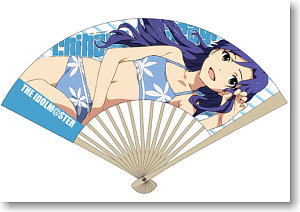 The Idolmaster Kisaragi Chihaya Folding Fan (Anime Toy)