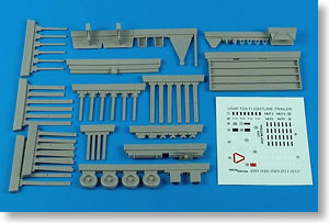 USAF F-2A flightline trailer (steel platform with racks) (Plastic model)