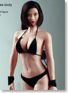 ファイセン・リミテッド シームレス・フィギュア素体 女性&ビキニ (西洋人/ブルネットVer./Large Breasted Type) PLLB2012-09 (ドール)
