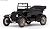 1925 Ford Model T Touring Open Convertible / (Black Pearl Metallic) (Diecast Car) Item picture1