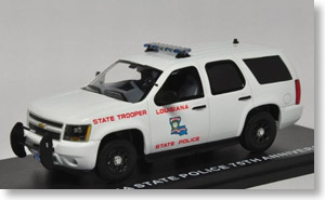 Chevy Tahoe Police `Louisiana State Police 75th` (ミニカー)