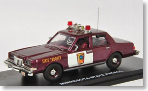 1985 Dodge Diplomat Police `Minnesota State Police` (ミニカー)