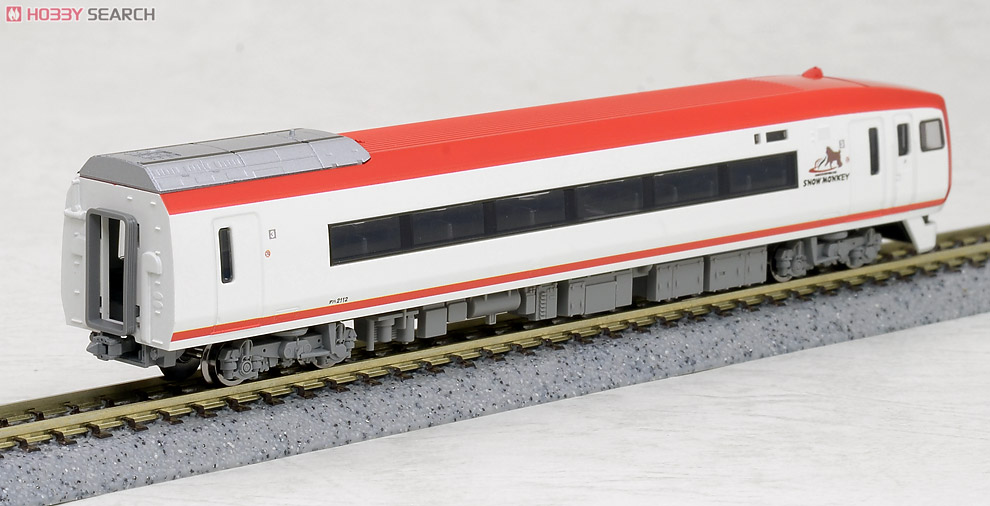 長野電鉄 2100系 (スノーモンキー・E2編成・新塗装) (3両セット) (鉄道模型) 商品画像3