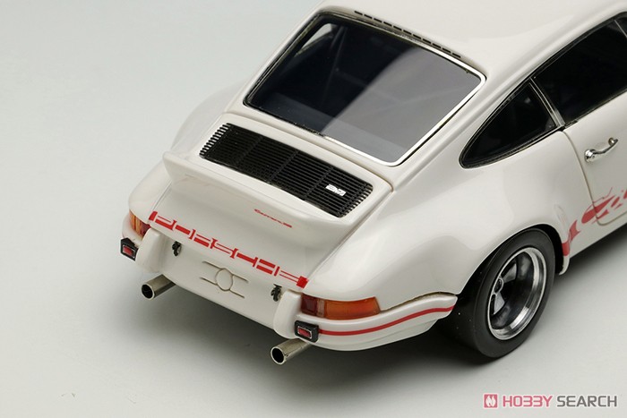 Porsche 911 Carrera RSR 2.8 1973 ホワイト/レッドストライプ (ミニカー) 商品画像8