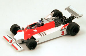 マクラーレン M29 1980年アルゼンチンGP 6位 No.8 A.Prost (ミニカー)