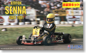 Ayrton Senna Kart 1981 (Pre-colored Kit) (Model Car)