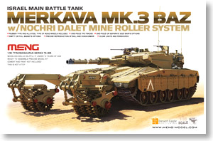 Merkava Mk.3 BAZ (w/Nochiri Dalet Mine Roller System) (Plastic model)
