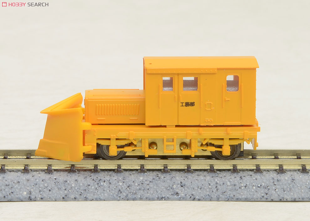 排雪モーターカー TMC100BS (3窓/オレンジ) (動力/ラッセルヘッド付) (鉄道模型) 商品画像1