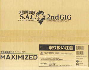 Ghost in the shell S.A.C 2nd GIG Maximized -Perfect Setting Documents Collection- (Art Book)