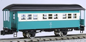 Befu Railway Hafu 7 Passenger Car (Unassembled Kit) (Model Train)