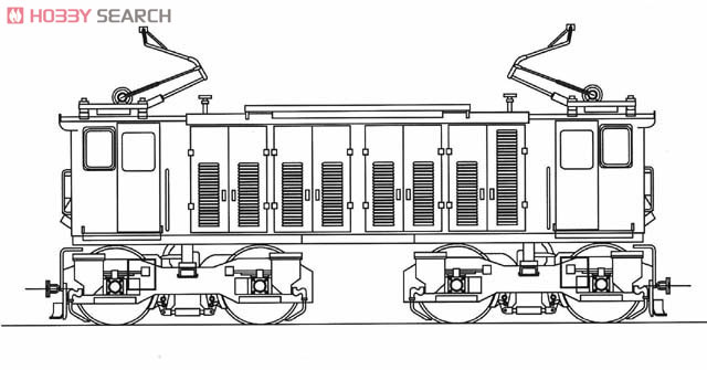 (HOナロー) 黒部峡谷鉄道 EDR形 電気機関車 (組み立てキット) (鉄道模型) その他の画像1