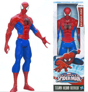 Ultimate Spider-Man - Hasbro Action Figure: Titan (12 Inch) - Spider-Man (Completed)