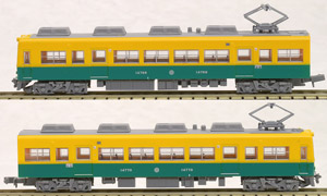The Railway Collection Toyama Chiho Railway Type 14760 (New Color) (2-Car Set) (Model Train)