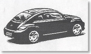 VW ビートル 2012 (レッド) (ミニカー)
