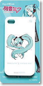 Hatsune Miku iPhone4/4S Case by MEiCHAN White (Anime Toy)