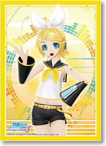 Bushiroad Sleeve Collection HG Vol.468 Hatsune Miku -Project DIVA- f [Kagamine Rin] (Card Sleeve)